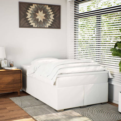 Box Spring Postel S Matrací Umělá Kůže