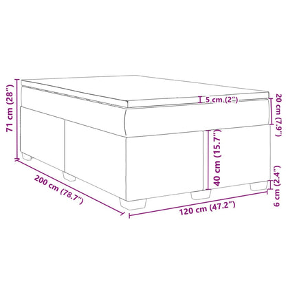 Box Spring Postel S Matrací Umělá Kůže