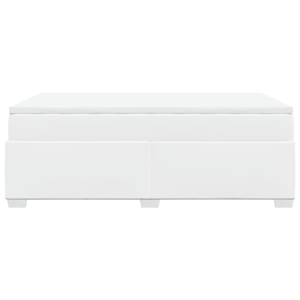 Box Spring Postel S Matrací Umělá Kůže