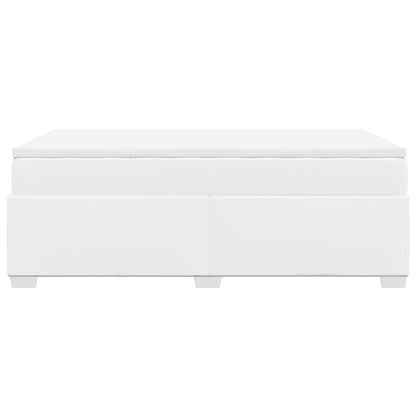 Box Spring Postel S Matrací Umělá Kůže