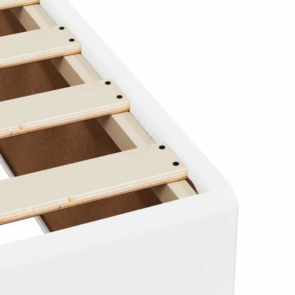 Box Spring Postel S Matrací Umělá Kůže