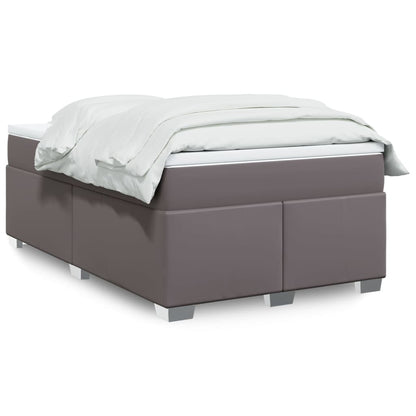 Box Spring Postel S Matrací Umělá Kůže