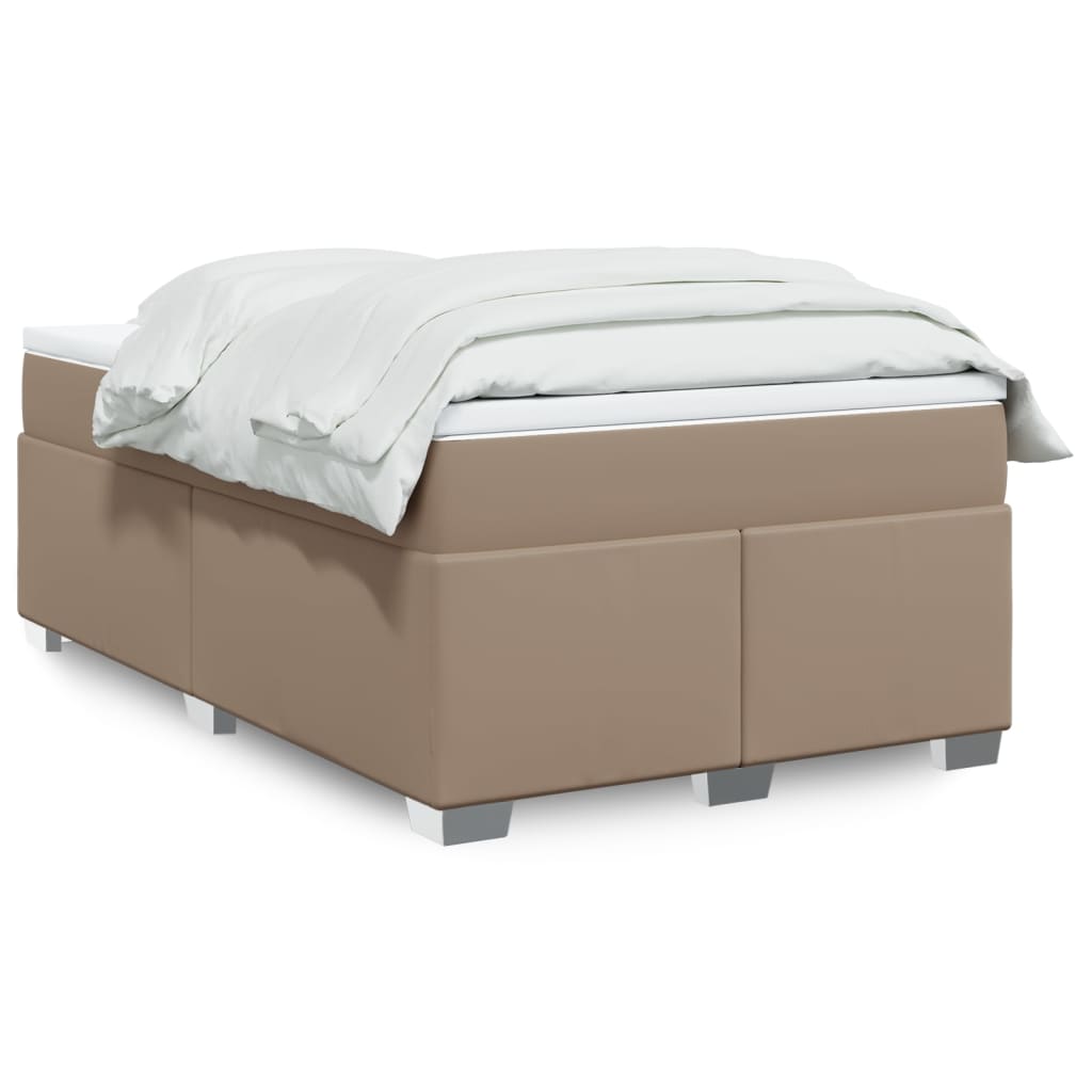Box Spring Postel S Matrací Umělá Kůže