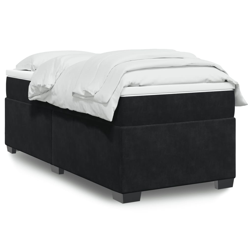 Box Spring Postel S Matrací Samet