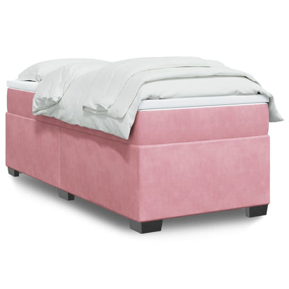 Box Spring Postel S Matrací Samet