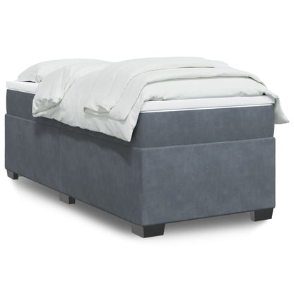 Box Spring Postel S Matrací Samet
