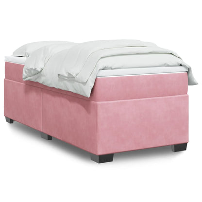 Box Spring Postel S Matrací Samet
