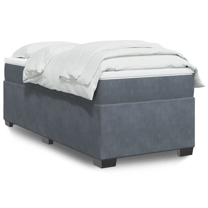 Box Spring Postel S Matrací Samet