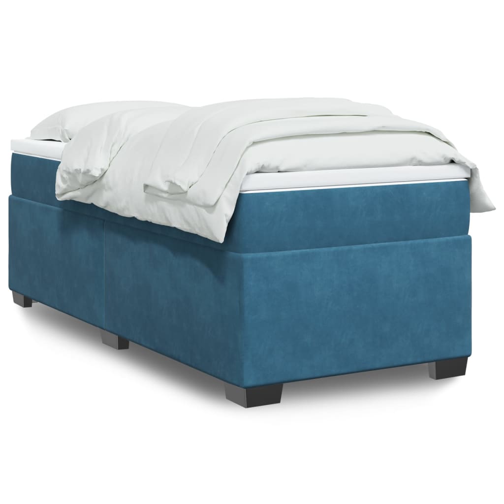 Box Spring Postel S Matrací Samet