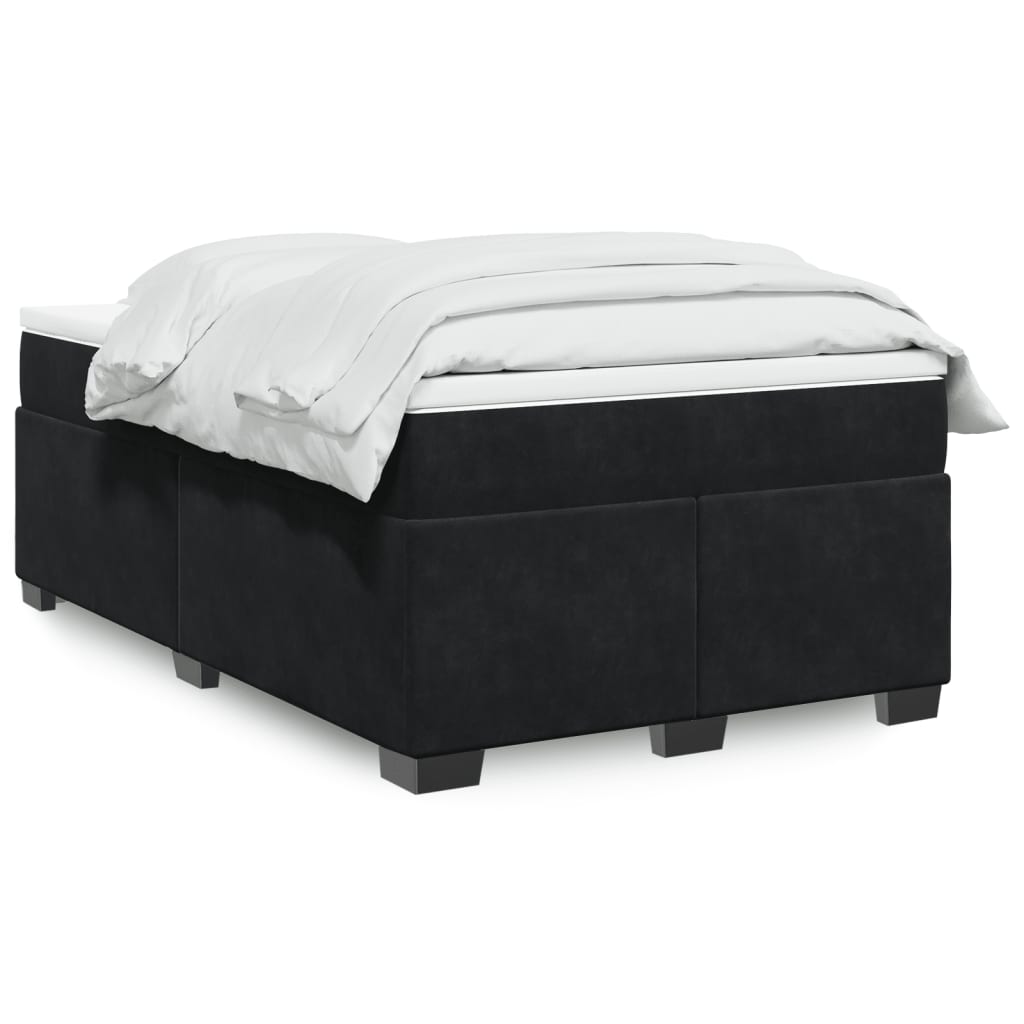 Box Spring Postel S Matrací Samet