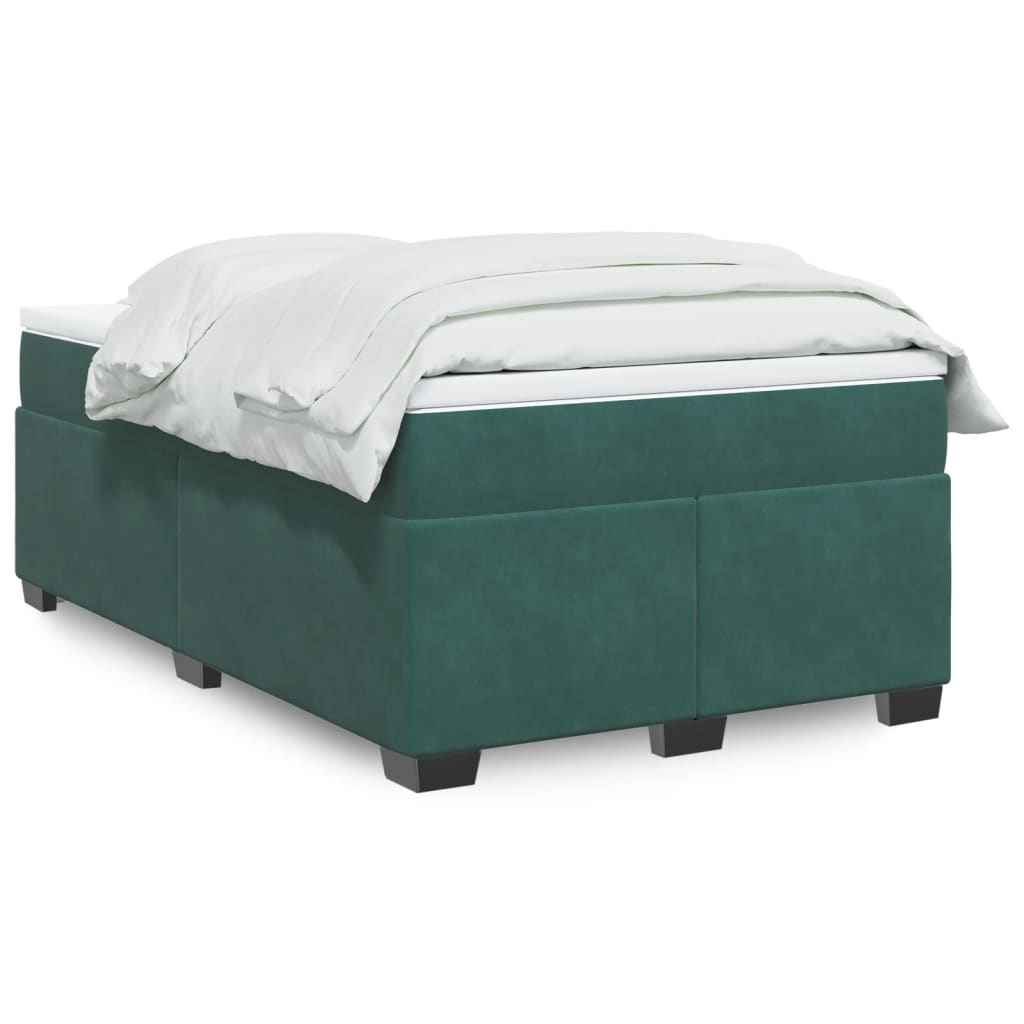 Box Spring Postel S Matrací Samet