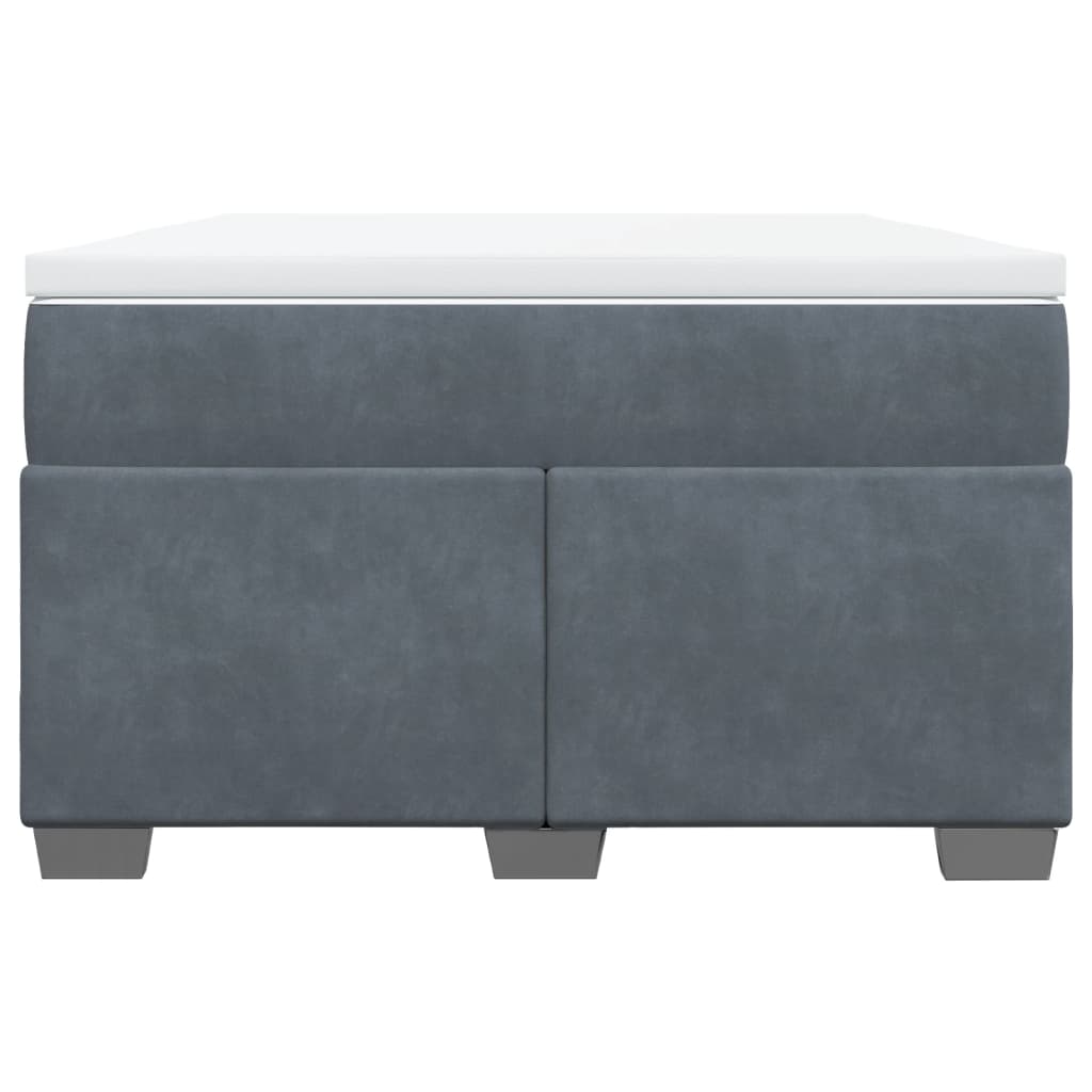 Box Spring Postel S Matrací Samet
