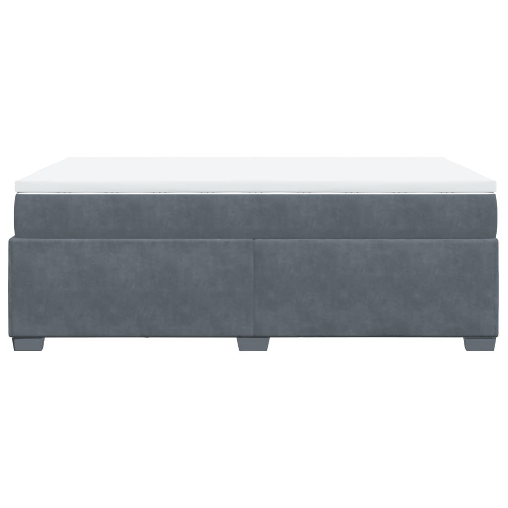 Box Spring Postel S Matrací Samet