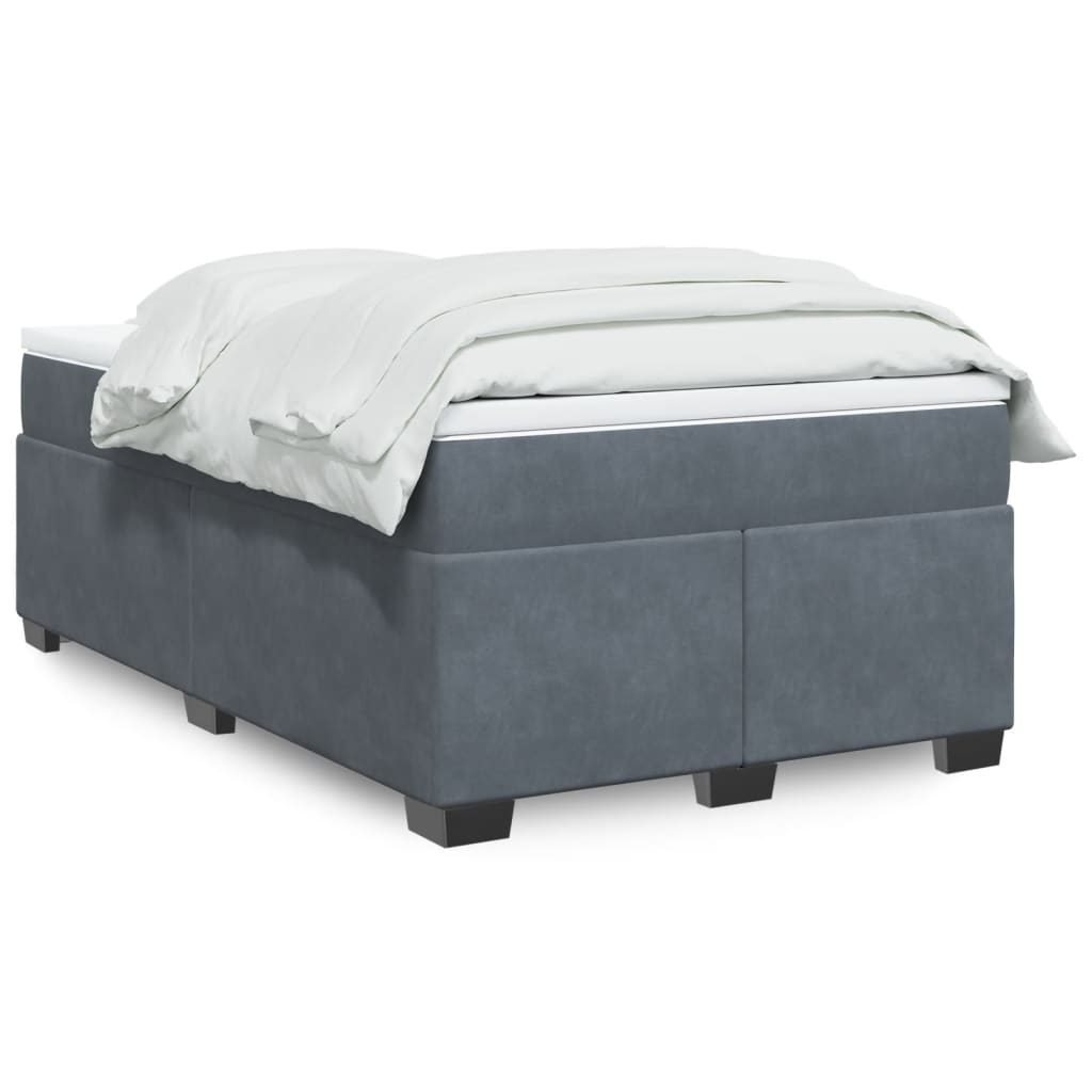 Box Spring Postel S Matrací Samet