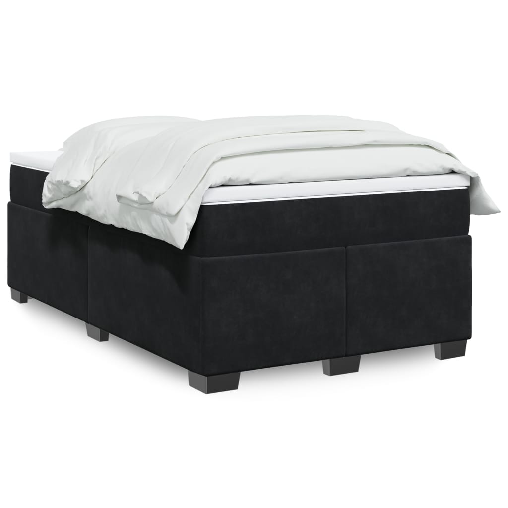 Box Spring Postel S Matrací Samet