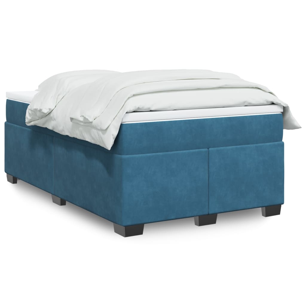 Box Spring Postel S Matrací Samet