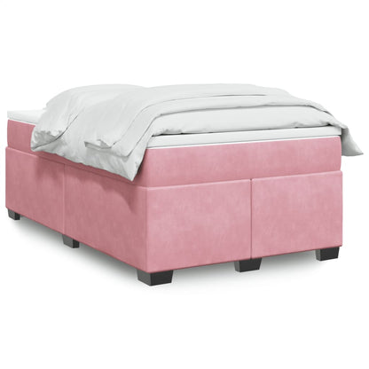 Box Spring Postel S Matrací Samet