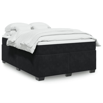 Box Spring Postel S Matrací Samet