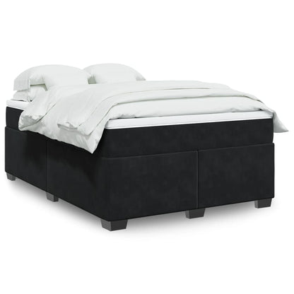 Box Spring Postel S Matrací Samet