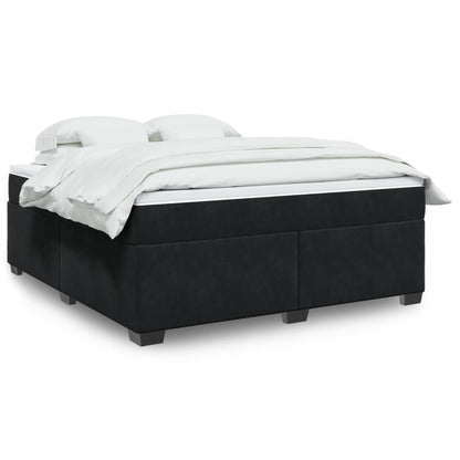 Box Spring Postel S Matrací Samet