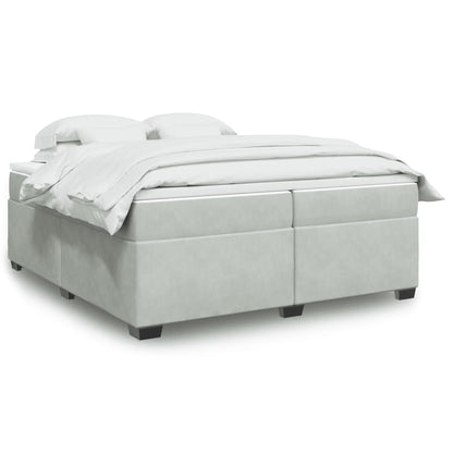 Box Spring Postel S Matrací Samet