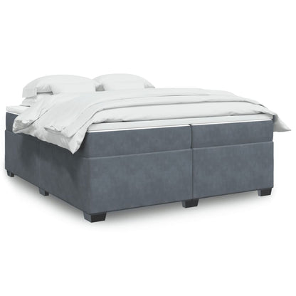 Box Spring Postel S Matrací Samet
