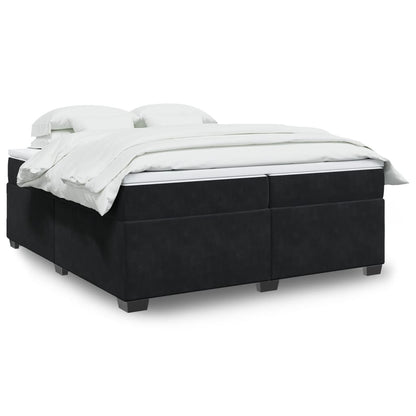 Box Spring Postel S Matrací Samet