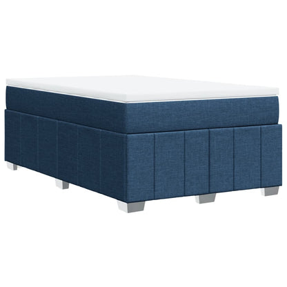 Box Spring Postel S Matrací Černá Textil
