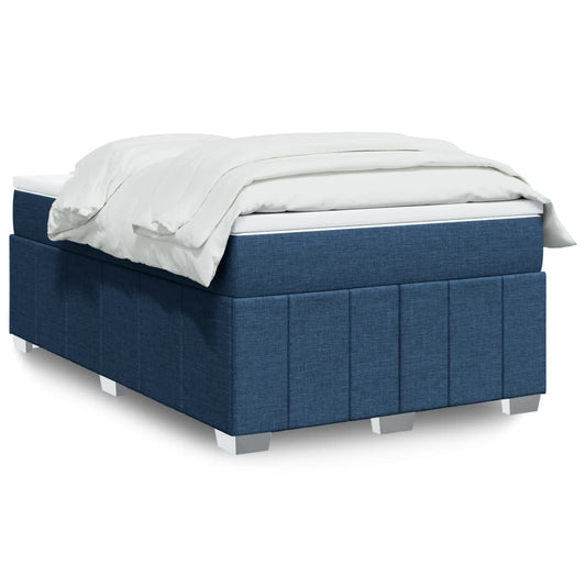 Box Spring Postel S Matrací Černá Textil