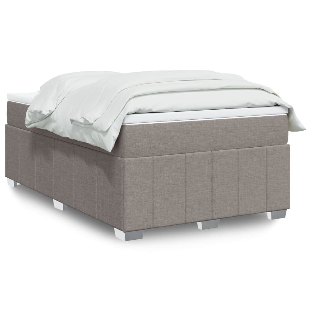 Box Spring Postel S Matrací Černá Textil