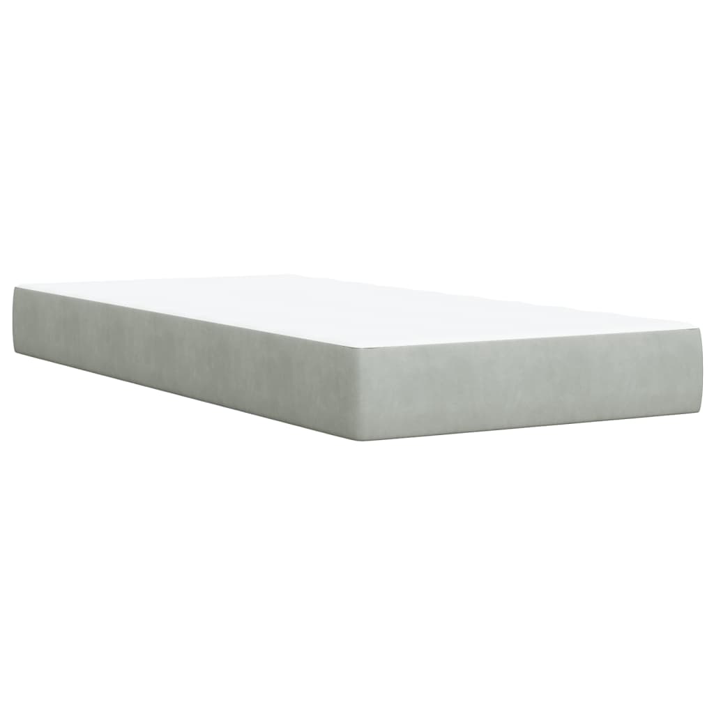 Box Spring Postel S Matrací Samet