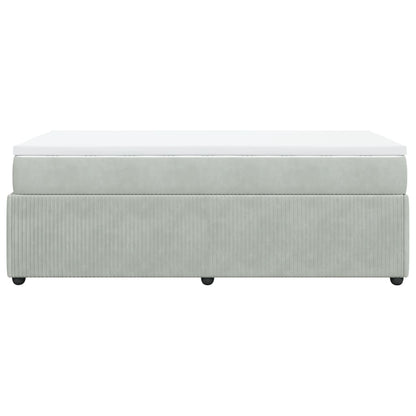 Box Spring Postel S Matrací Samet