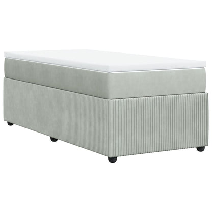 Box Spring Postel S Matrací Samet