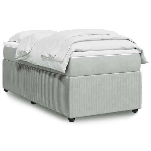 Box Spring Postel S Matrací Samet