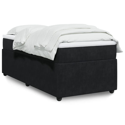 Box Spring Postel S Matrací Samet