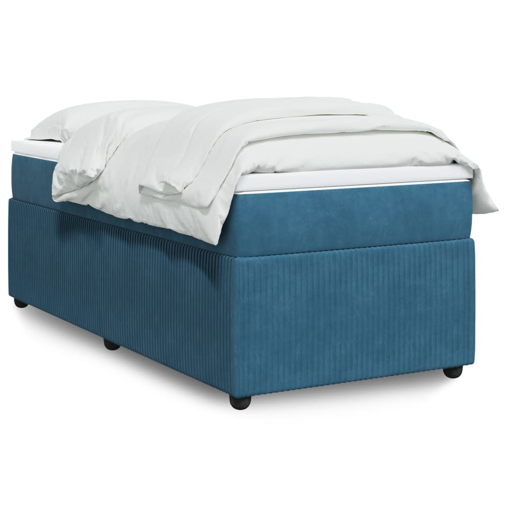 Box Spring Postel S Matrací Samet