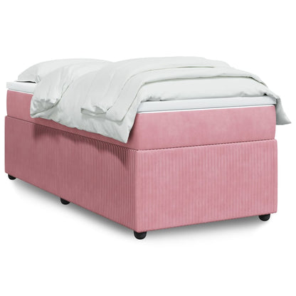 Box Spring Postel S Matrací Samet