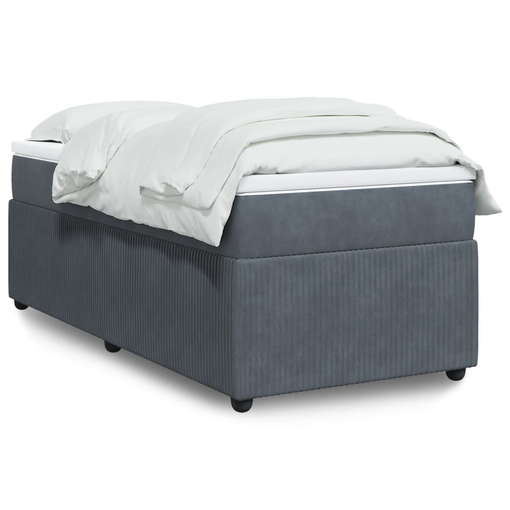 Box Spring Postel S Matrací Samet