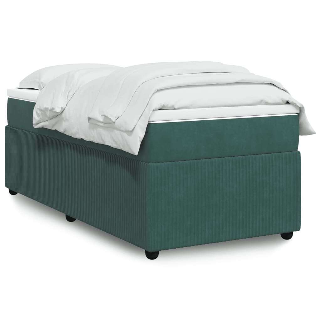 Box Spring Postel S Matrací Samet