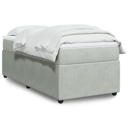 Box Spring Postel S Matrací Samet
