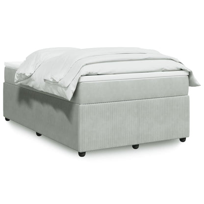 Box Spring Postel S Matrací Samet