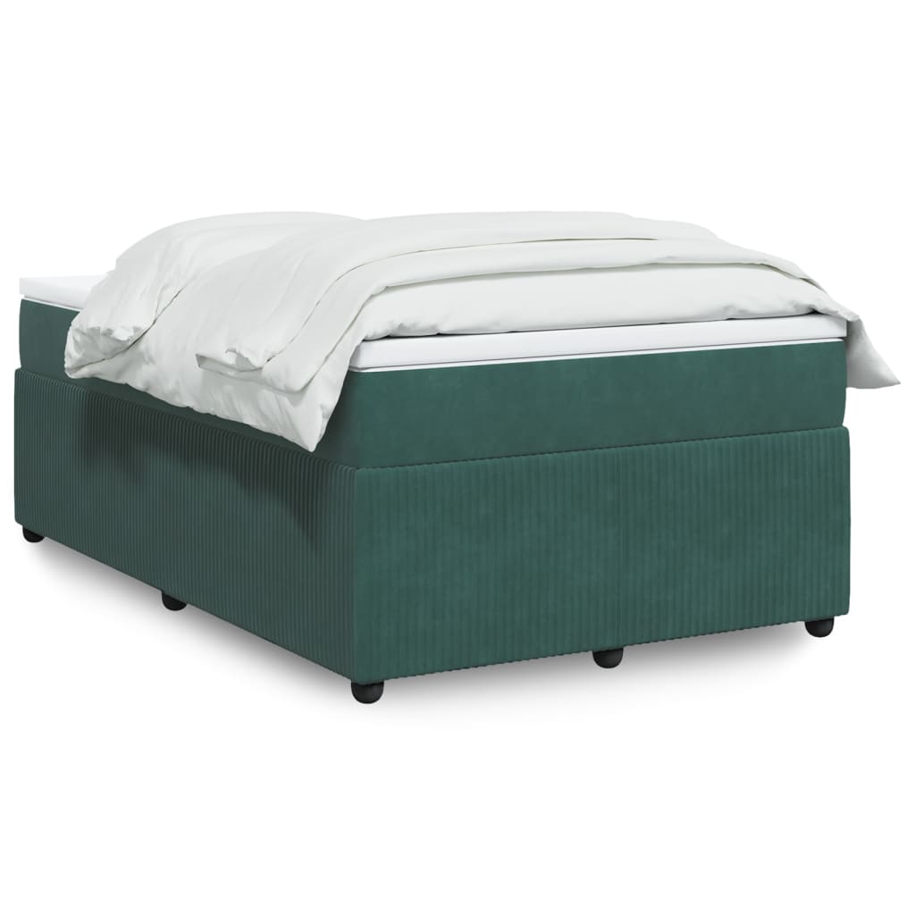 Box Spring Postel S Matrací Samet