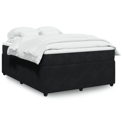 Box Spring Postel S Matrací Samet