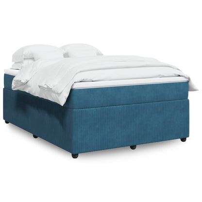 Box Spring Postel S Matrací Samet
