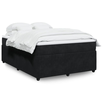 Box Spring Postel S Matrací Samet
