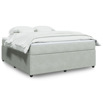 Box Spring Postel S Matrací Samet
