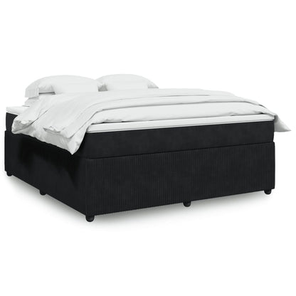Box Spring Postel S Matrací Samet
