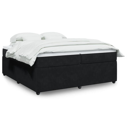 Box Spring Postel S Matrací Samet