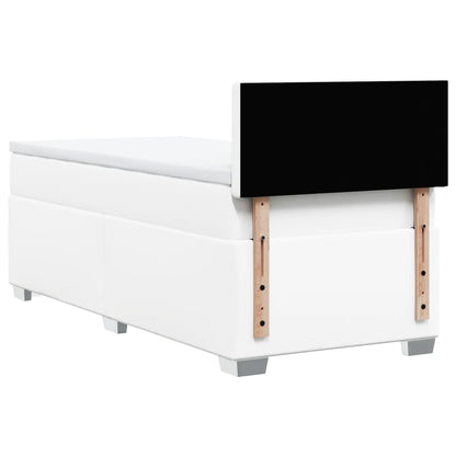 Box Spring Postel S Matrací Umělá Kůže