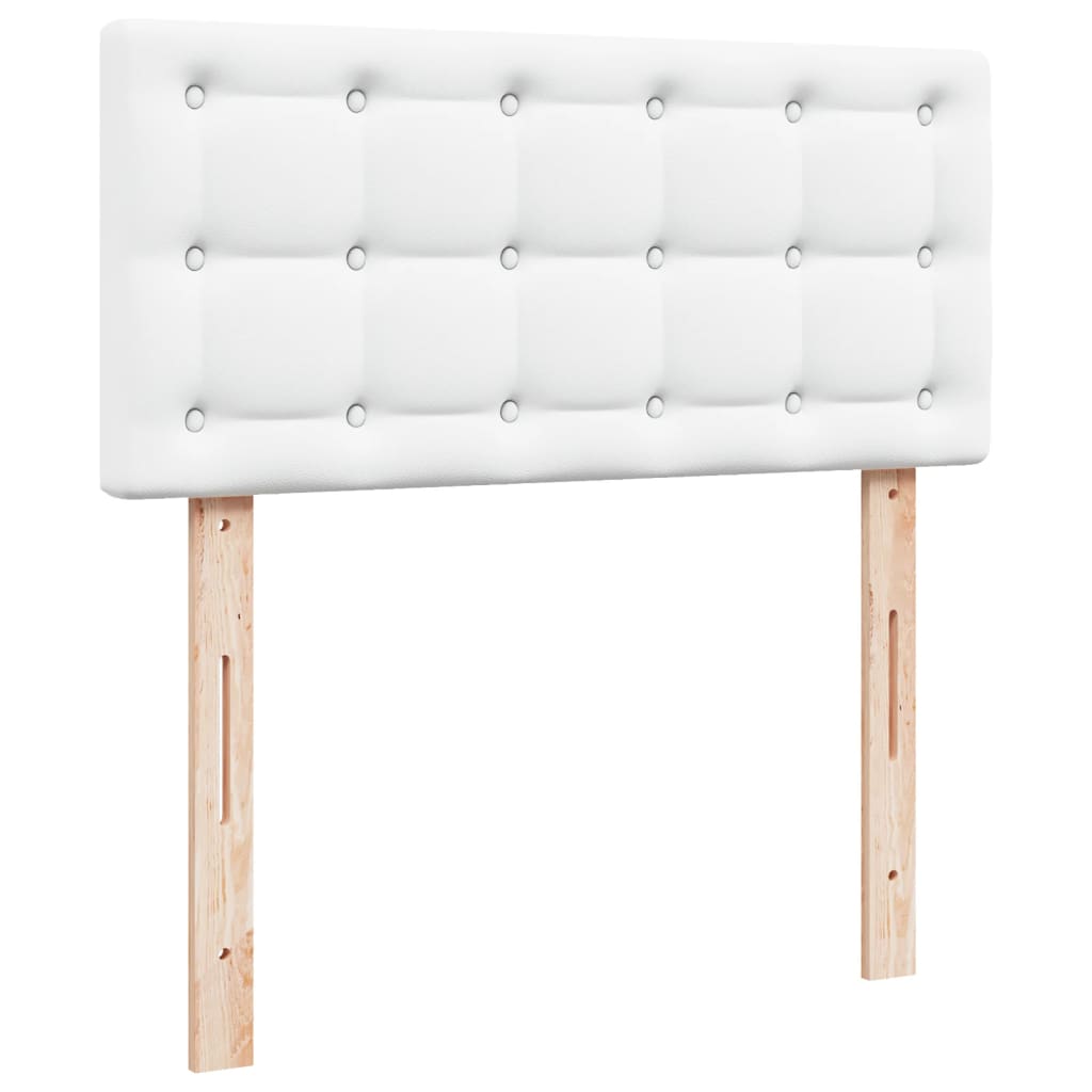 Box Spring Postel S Matrací Umělá Kůže